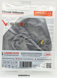 FFP2 Anthrazit Atemschutzmasken Sondermodell 5-lagig. (CE2841 EN 149:2001 + A1:2009)
