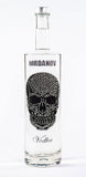 Iordanov Vodka Diamond Skull Edition aus ca. 1000 Kristallen 0,7 Liter (57,00€/L.)