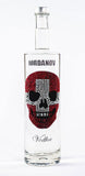 Iordanov Vodka Diamond Skull Edition aus ca. 1000 Kristallen 0,7 Liter (57,00€/L.)