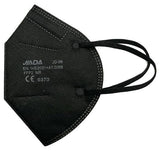FFP2 schwarze Atemschutzmasken schwarz 5-lagig. (CE2841 EN 149:2001 + A1:2009)