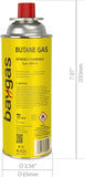 Gaskartuschen Butangas Gas 227g 520ml Campinggas Campingkocher Gaskocher, Gasheizung.