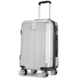 Luxus Handgepäck Koffer Trolley. Extrem stabil aus Polycarbonat! Schwarz, Silber, Anthrazit oder Blau.