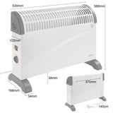 Konvektor Heizung 750-2000 Watt für Sofortwärme