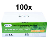 Lysun Corona Schnelltest. BfArM gelistet. 100% Spezifität. 200 x FFP2 Atemschutzmasken gratis!