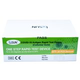 Lysun Corona Schnelltest. BfArM gelistet. 100% Spezifität. 200 x FFP2 Atemschutzmasken gratis!
