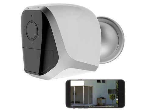 Neu: Full-HD 1920x1080 Pixel! Kabellose Internet-Kamera mit Batteriebetrieb. Die genialste Kamera, die wir selbst im Einsatz haben.
