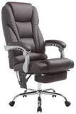 Massagesessel als Leder-Chefsessel PACE mit Liegefunktion