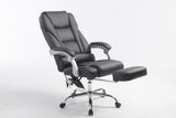 Massagesessel als Leder-Chefsessel PACE mit Liegefunktion