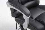 Massagesessel als Leder-Chefsessel PACE mit Liegefunktion