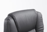Massagesessel als Leder-Chefsessel PACE mit Liegefunktion