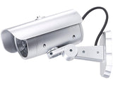 Überwachungskamera-Attrappe mit Bewegungssensor und Signal-LED