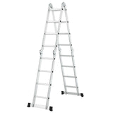 Multifunktionsklappleiter  3,60 m oder 4,80 m Länge. Eingeklappt 127 cm.