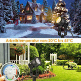 LED Gartenlicht 6er Set mit Gartenspieß. 6 x 3 Watt LED-Licht. Warmweiß.