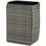 Polyrattan Sitzgruppe 2er Set mit Tisch. Bistrotisch, Bistroset. platzsparend ineinander zu schieben. 3 Farben.