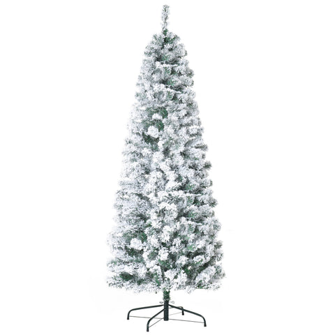 Weihnachtsbaum Tannenbaum Christbaum LED Lichtfaser Stern, grünweiß, 180 cm