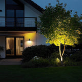 LED Gartenlicht 6er Set mit Gartenspieß. 6 x 3 Watt LED-Licht. Warmweiß.