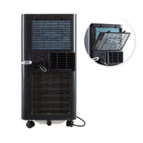 Mobile Klimaanlage 2100 Watt, 7000 BTU. R290. Farbe: Dunkelgrau