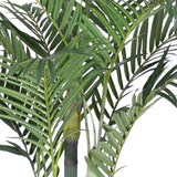 Künstliche Areca-Palme 130 cm mit 13 langen textilen Palmwedeln