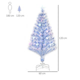 Weihnachtsbaum Tannenbaum Christbaum LED -Beleuchtung, Stern, blauweiß, 120 cm