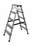 Aluminium-Trittleiter, Stehleiter, Klappleiter, Haushaltsleiter. 4, 5 oder 6 Stufen.