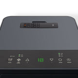 Mobile Klimaanlage 2100 Watt, 7000 BTU. R290. Farbe: Dunkelgrau