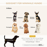 Hundesofa Luxus Haustiersofa Katzensofa mit Kissen Hundebett Hellgrau