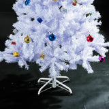 Tannenbaum Weihnachtsbaum Christbaum inkl. Deko, weiß, 150 cm