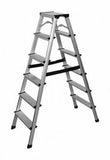 Aluminium-Trittleiter, Stehleiter, Klappleiter, Haushaltsleiter. 4, 5 oder 6 Stufen.