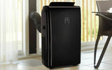 Mobile Klimaanlage 2600 Watt, 9000 BTU, R290. Farbe: Dunkelgrau.