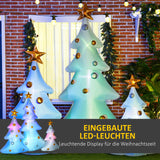 Aufblasbare Weihnachtsdeko mit LED-Licht, 210 cm 3er-Set Weihnachtsbaum