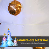 Aufblasbare Weihnachtsdeko mit LED-Licht, 210 cm 3er-Set Weihnachtsbaum