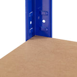 Eckteil zu Schwerlastregalen für Regale 180 x 90 x 40 cm bis 875 kg Eckregal Farbe blau