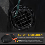 Aufblasbare Halloweendeko Große Spinne 160 x 43 cm mit LED-Beleuchtung