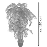 Künstliche Areca-Palme 180 cm mit 42 textilen Palmwedeln
