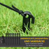 Aufblasbare Weihnachtsdeko mit LED-Licht, 210 cm 3er-Set Weihnachtsbaum