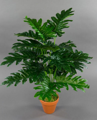 Monstera Real Touch 60cm grün im Topf