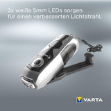 Varta LED Dynamo Taschenlampe. Sehr lange Ausdauer, extrem hell. Immer einsatzbereit. Batterielos.