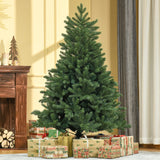 Weihnachtsbaum Christbaum zusammenklappbar und abnehmbar, grün, 150 cm