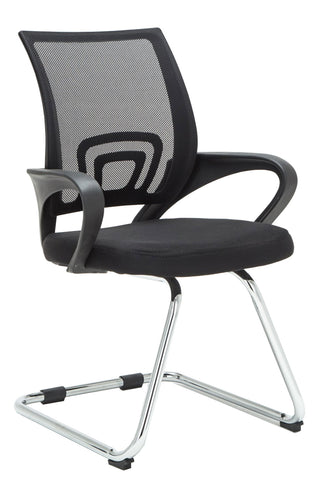 Besucherstuhl EUGEN Mesh, schwarz