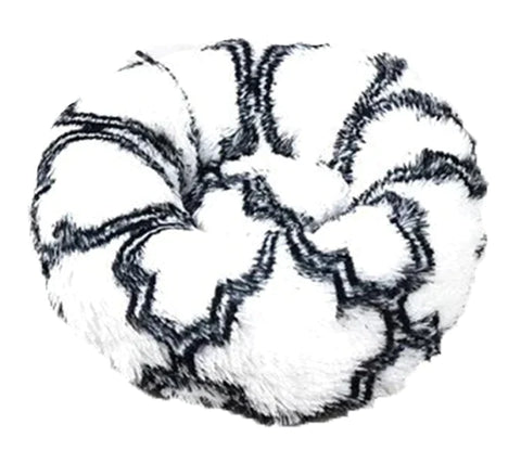 Hundebett / Katzenbett. Besonders gemütlich und weich. Größen von 40 cm bis 120 cm. Farbe  schwarz-weiß