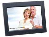 Bilder vom Handy mit 3 Klicks auf den Bilderrahmen senden: WLAN-Bilderrahmen mit 25,7-cm-IPS-Touch.
