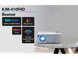 Heimkino oder Business Beamer Full HD 1080p, 18.000 Lumen Bis 5,3 Meter