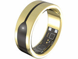 Neuestes High-Tech Produkt: Fingerring-Fitness-Tracker in Gold oder Silber: Stilvolle Gesundheitsüberwachung.